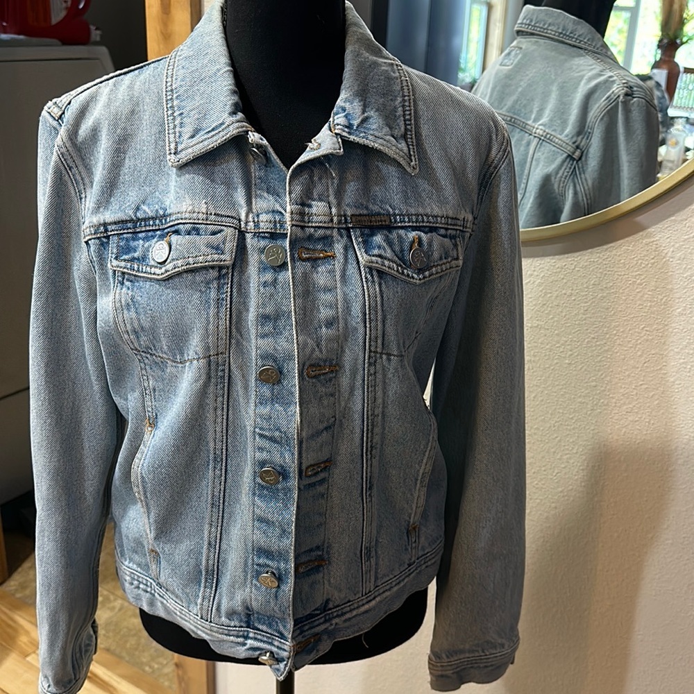 Calvin Klein Jeans medium jean jacket double stone washed